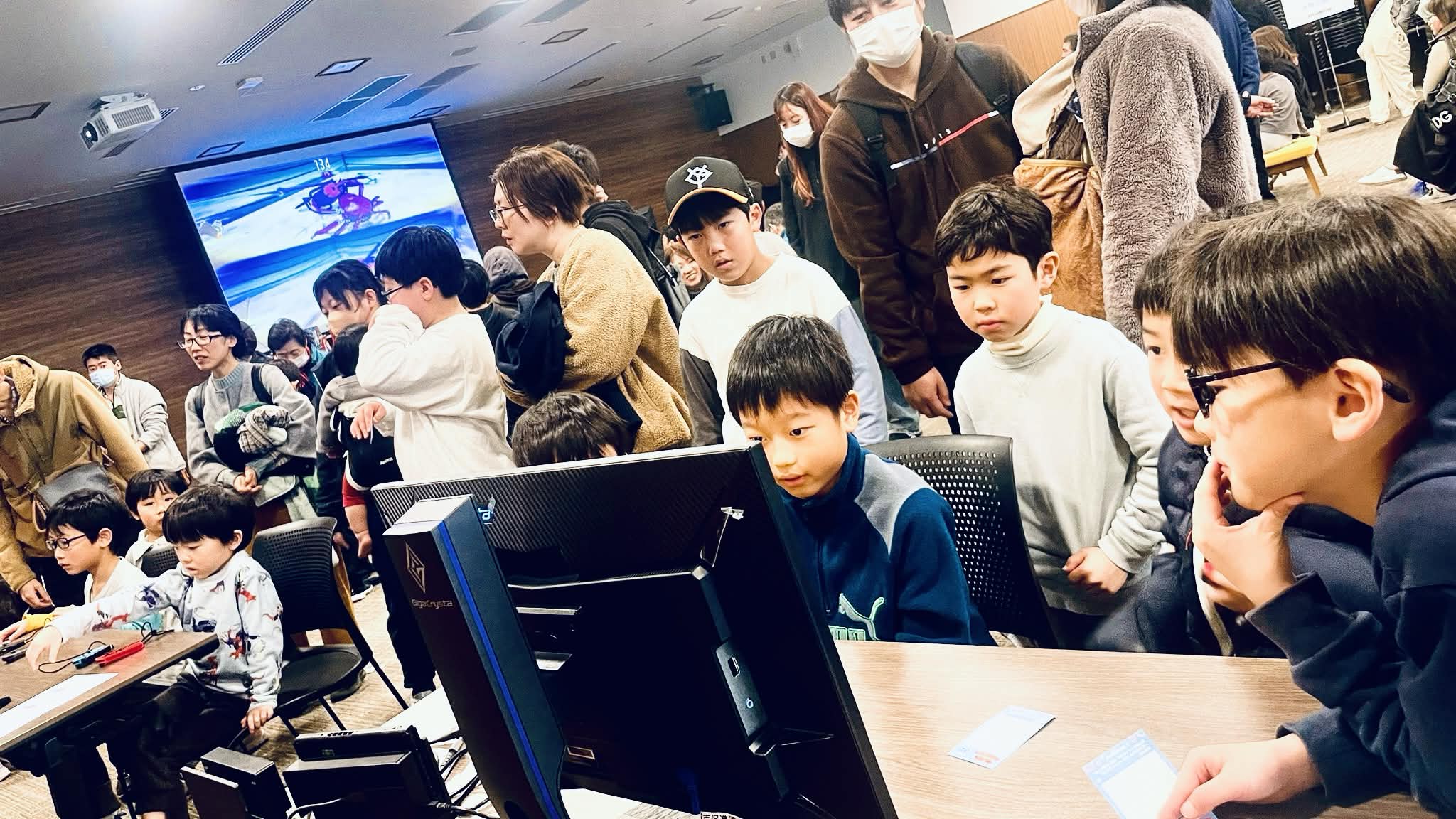 来場者の様子